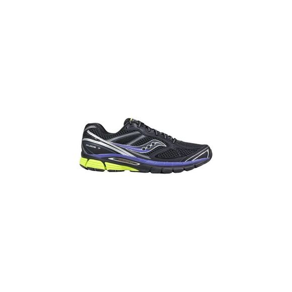 Saucony Black Polyethylene Athletic Men's Sneakers